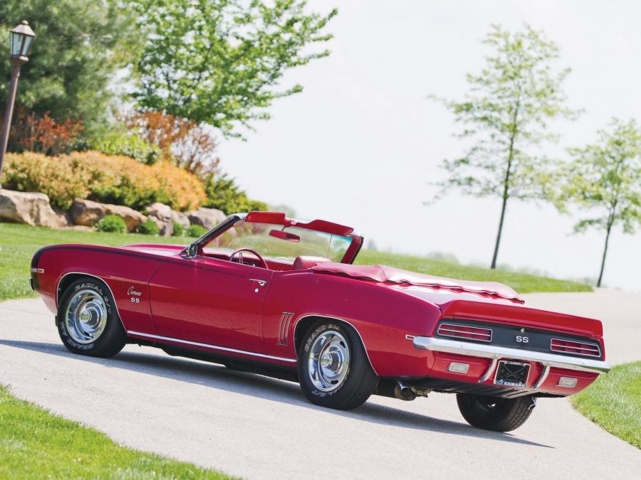  Chevrolet Camaro RS/SS 396 Convertible 1969 года  (фото 6 из 11)